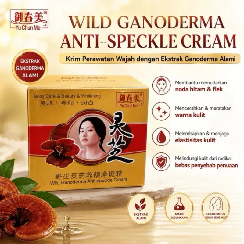 Wild Ganoderma Anti-Speckle Cream (Gold Cream) - Skincare premium Tabitaglow berkualitas tinggi